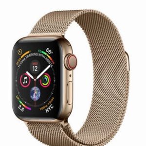 Apple Watch 40mm Gold Stainless Steel like brand new with box.